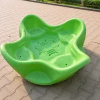 چرخ و فلک پلی اتیلن سبز