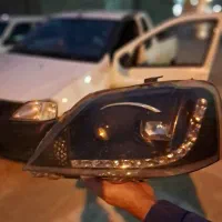 چراغ و گلگیر ال نود دسته موتور چراغ پروژکتور ت