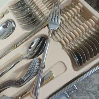 سرویس قاشق چنگال یونیک|ظروف سرو و پذیرایی|مشهد, کریم آباد|دیوار