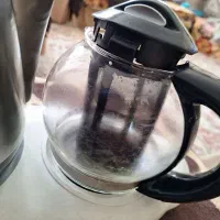 چای ساز استیل وقوری پیرکس|سماور، چایساز، قهوهساز|قم, شهرک فاطمیه|دیوار