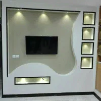 ساخت انواع دکور TV با ضمانت نامه کتبی|فعالیت داوطلبانه|تهران, حکیمیه|دیوار