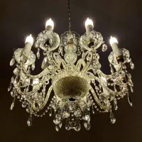 لوستر کریستال  ( سرویس کامل )