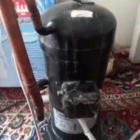 کمپرسور در حد نو سالم پر قدرت بشرط