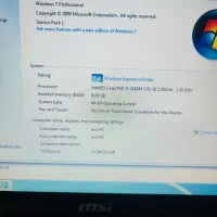 لپتاپ msi cx480|رایانه همراه|بندر ماهشهر, |دیوار