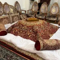 لحاف کرسی والالوو سنتی طرح ترک سفارشی فول دوز