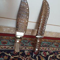 ساخت غلاف چاقو با چرم