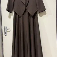 کت سارافن قهوه ای