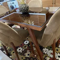 میز ناهارخوری چهار نفره|میز و صندلی غذاخوری|کرمانشاه, |دیوار