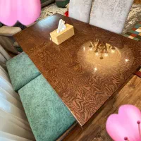 مبل راحتی ال و میز ناهار خوری|مبلمان خانگی و میز عسلی|تنکابن, |دیوار