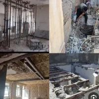 تخریب با پیکور سنگین و سبک جابجی بار و..