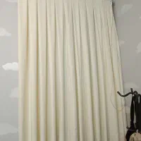 سه عدد پرده مخمل هازان با ابعاد 1.80*120