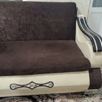 فروش یک دست مبل ۹ نفره در حد و یک تخت خواب دونفره|مبلمان خانگی و میز عسلی|سده (فارس), |دیوار