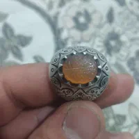 انگشتر نقره عقیق یمنی کهنه قدیمی|جواهرات|قم, جمکران|دیوار