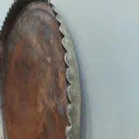 مجمع مسی کنگره دار قدیمی|کلکسیون اشیاء عتیقه|نکا, |دیوار