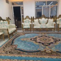 مبل سلطنتی ۹نفره|مبلمان خانگی و میز عسلی|صدرا-فارس, فاز ۱|دیوار