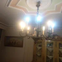 لوستر کلاسیک برنز|لوستر و چراغ آویز|تهران, چیذر|دیوار
