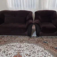 فروش مبل ۷ نفره رویه مخمل چوب نراد|مبلمان خانگی و میز عسلی|بابلسر, |دیوار