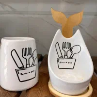 جا‌قاشقی کنار گازی  سرامیکی + ارسال رایگان