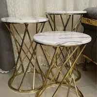 میز عسلی طلایی