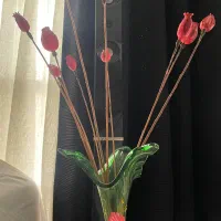 گلدان سبز عتیقه