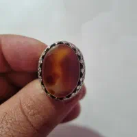 انگشتر عقیق سرخ ناب وعقیق سلیمانی|جواهرات|میاندوآب, |دیوار