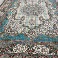 فرش کاشان آبی فرش مشکی مشهد