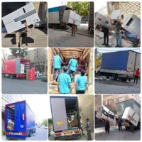 اتوبار باربری حمل اثاثیه منزل باکارگرکامیون ۶۰/تخف