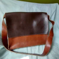 کیف چرم مصنوعی دست دوز
