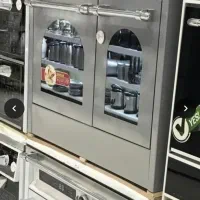 گاز طرح فر دو درب صفحه استیل