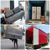 باربری(برتر)حمل اثاث جابجایی کارگرخالی یخچال ساید