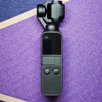 DJI Osmo Pocket + کیج + کنترل‌کننده گیمبال|دوربین عکاسی و فیلم‌برداری|رشت, گلسار|دیوار