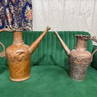 ۲تا آفتابه مسی
