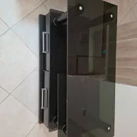 میز تی وی شیشه ای مشکی شیک|میز تلویزیون|تهران, سازمان برنامه جنوبی|دیوار