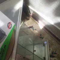 میز آینه شیشه ای