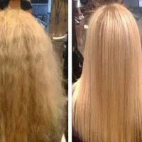 کراتین کار هستم آماده همکاری با سالن های زیبایی