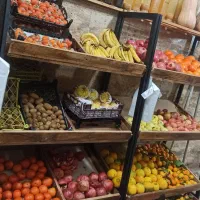 قفسه و یخچال میوه فروشی