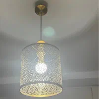 لوستر طرح برنز تک شاخه