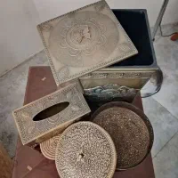 سطل اشغال و جا دستمال