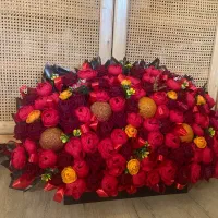 باکس گل رز مصنوعی|گل مصنوعی|چالوس, |دیوار