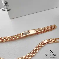 دستبند نگین دار رولکس ژوپینگ