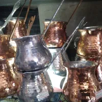 قهوه جوش مسی و روحی