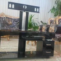 میز تلویزیون شیشه ای