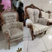 تولید و تعمیرات مبل ( رنگ امیزی کلاف مبل ..