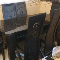 میز نهار خوری وبوفه ومجسمه|میز و صندلی غذاخوری|زابل, |دیوار