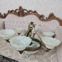 لوستر|لوستر و چراغ آویز|فردوسیه, |دیوار