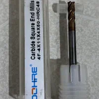 ابزار فرز cnc قطر ۴ و قطر ۱/۵