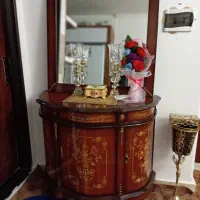 آینه کنسول  بوفه معرق کاری ست براق فروش تکی ندارم