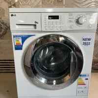 ماشین لباسشویی الجی ۸کیلویی سالم بشرط