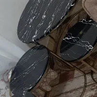 میزجلومبلی و ۳عدد میزعسلی و آباژور