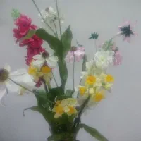 گلدان و گل مصنوعی|گل مصنوعی|مشهد, طلاب|دیوار